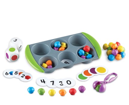Mini Muffin Match Up Math Activity Set