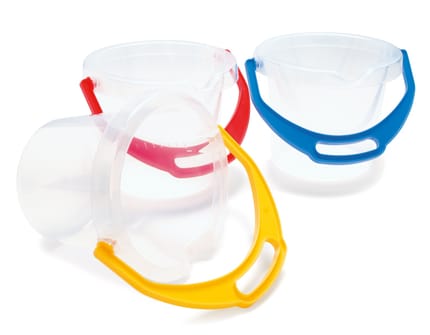 Clear Bucket 14 cm