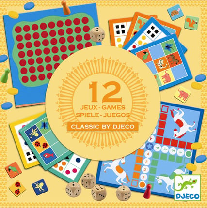 Game Collection (from 4-6 yrs) - Incl. 12 Games