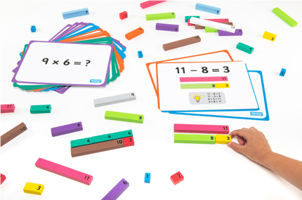 Tactile Math Set, 196 pcs