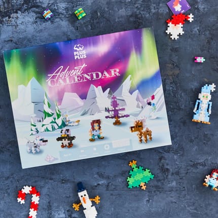 Plus-Plus Northern Lights Advent Calendar, 600 pcs