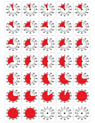 Time Timer - Magnetic Pictograms, Time