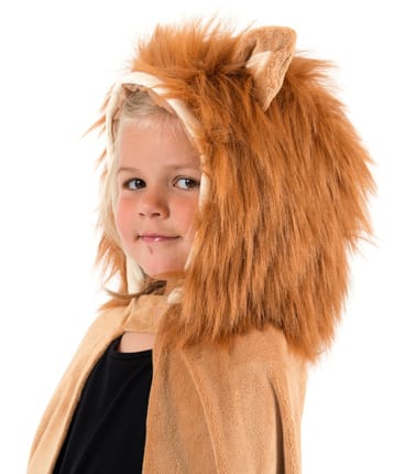 Lion Costume Cape, size 3-8 years