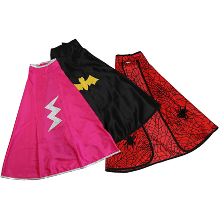Superhero Capes (5-6 years), 3 pcs
