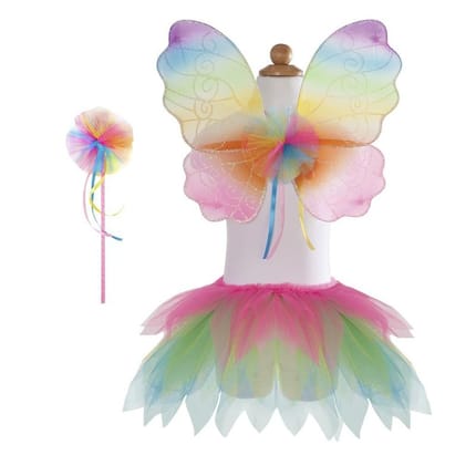 Skirt & Wings - Neon, 4-7 yrs