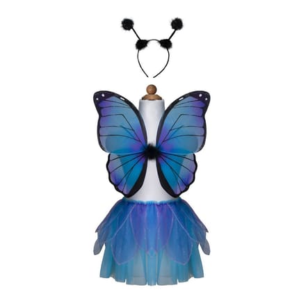 Skirt & Wings - Blue, 4-6 yrs