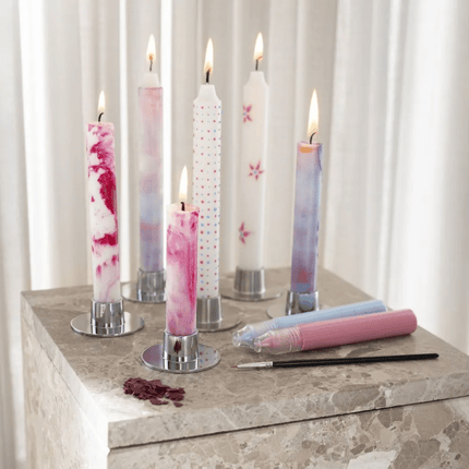 Learn to Decorate Candles Kit with Instructions
