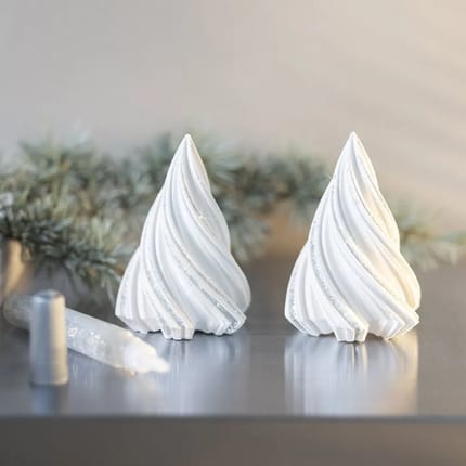 Resin Casting - Christmas Trees, 2 pcs