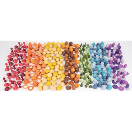 Montessori Wooden Treasures Super Set, 420 pcs