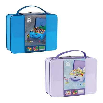 Plus-Plus - Metal Suitcase with 602 pcs