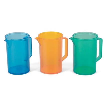 Translucent Jug (assorted colours), 1 pc