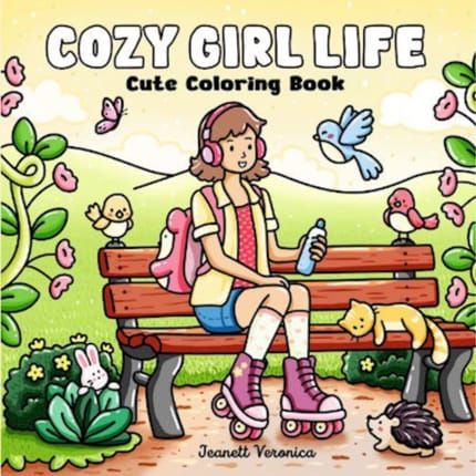 Colouring Book - Cozy Girl Life