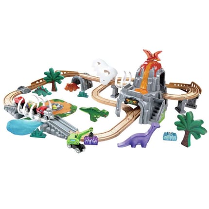 Train Track Set - Dino Railway Adventure, 61 pcs