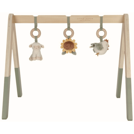 Little Farm Wooden Baby Gym
