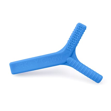 Y-Chew Textured Chew Tool - Extra Firm, Blue