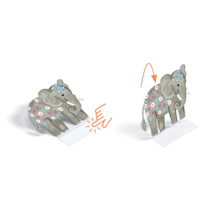 3D Lift-Up Stickers - Animals