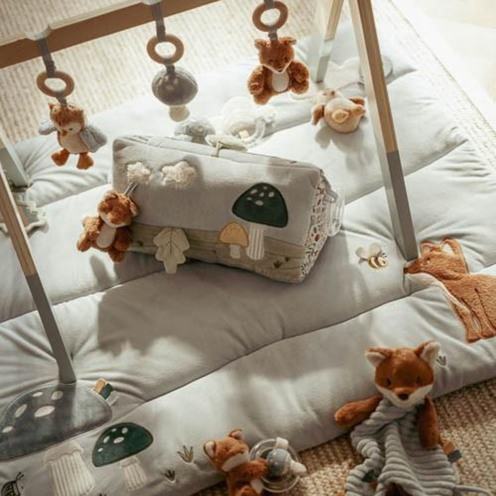 Tummy Time Triangle - Forest Friends