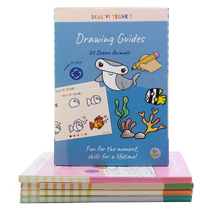 How to Draw Sea Animals (Ages 6+)