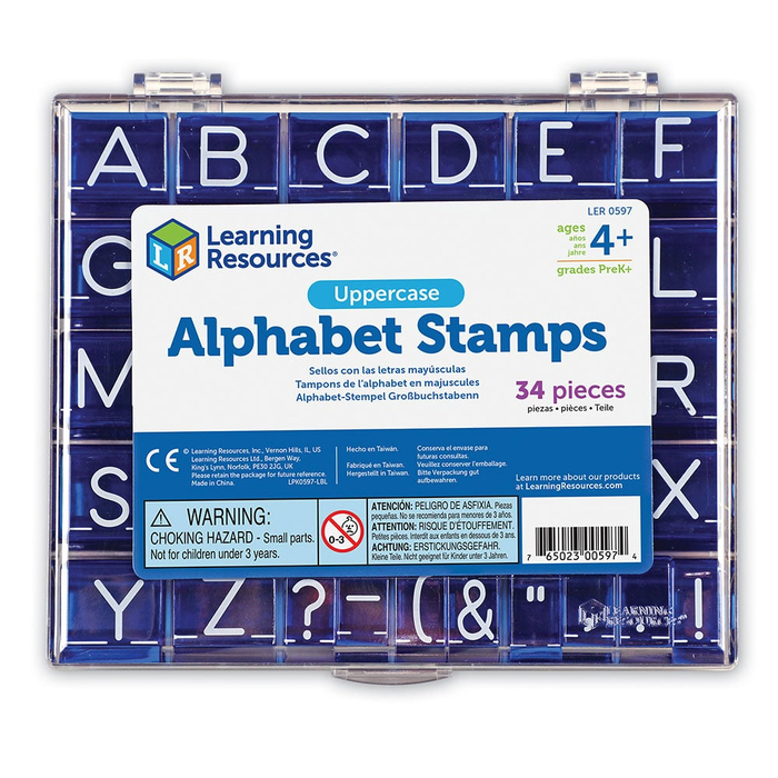 Alphabet Stamps - Uppercase Letters (A-Z)