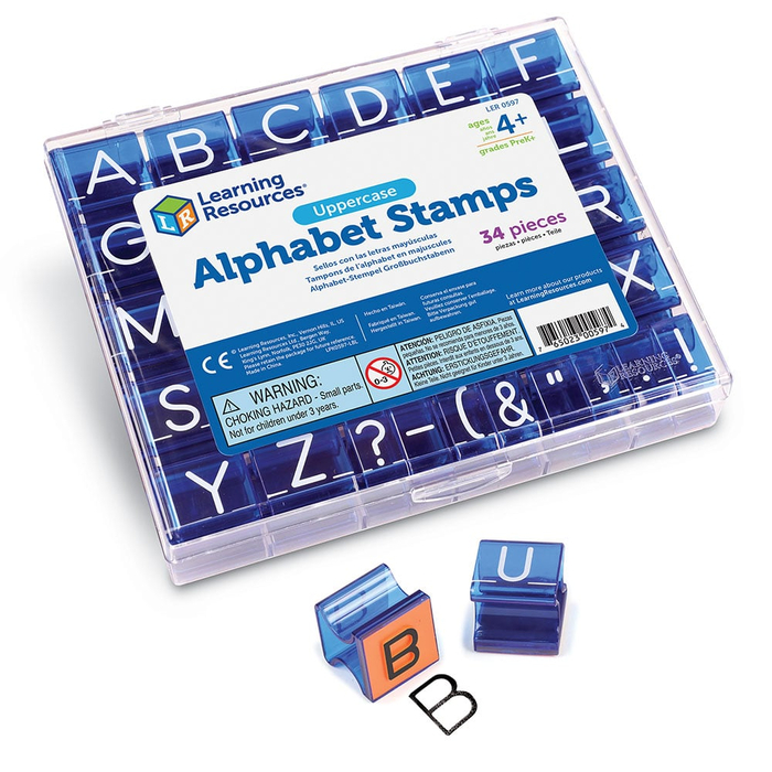Alphabet Stamps - Uppercase Letters (A-Z)