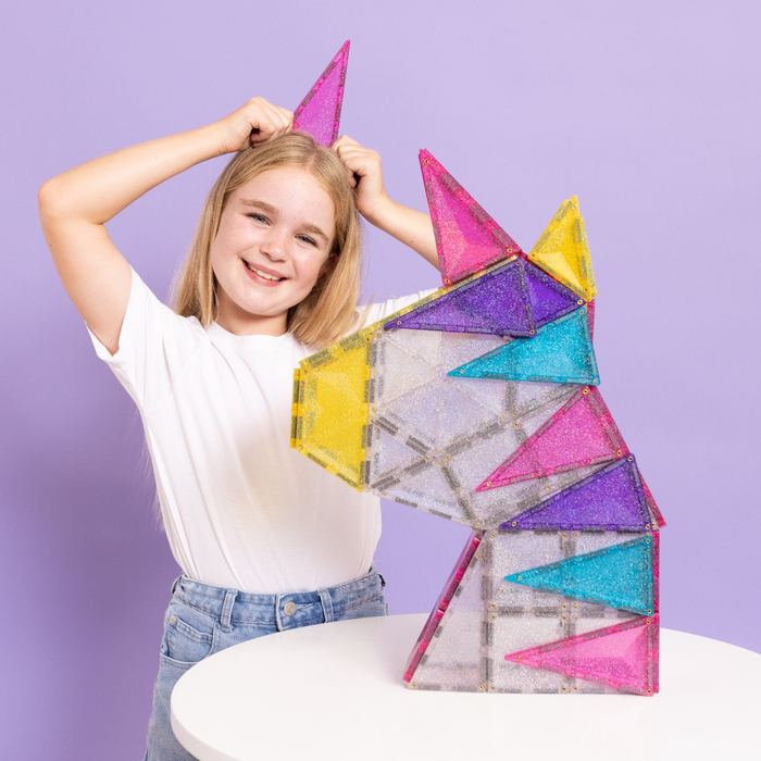 CONNETIX | Glitter Unicorn, 56 pcs