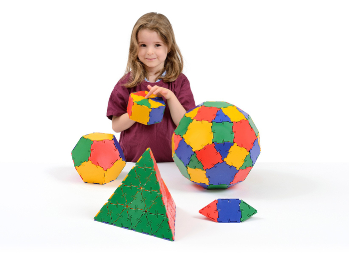Polydron Construction Set, 164 pcs