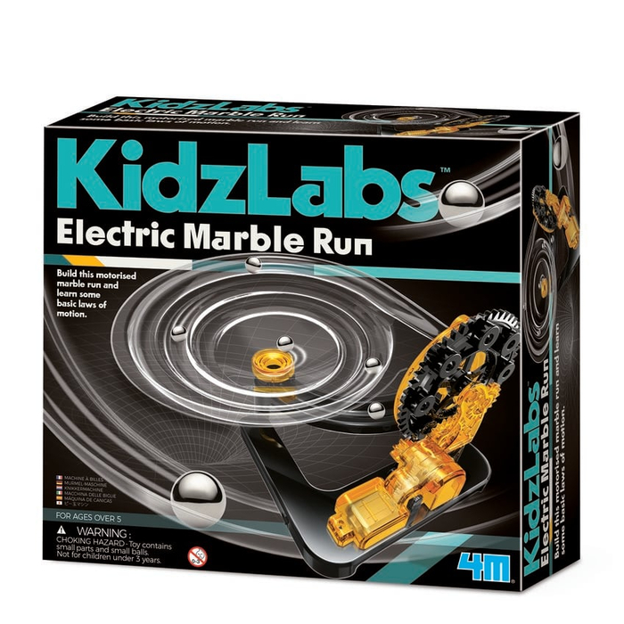 Build a Motorised Electric Marble Run