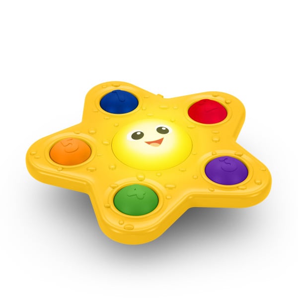 Baby Einstein - Pop & Glow Starfish w. Suction Cup