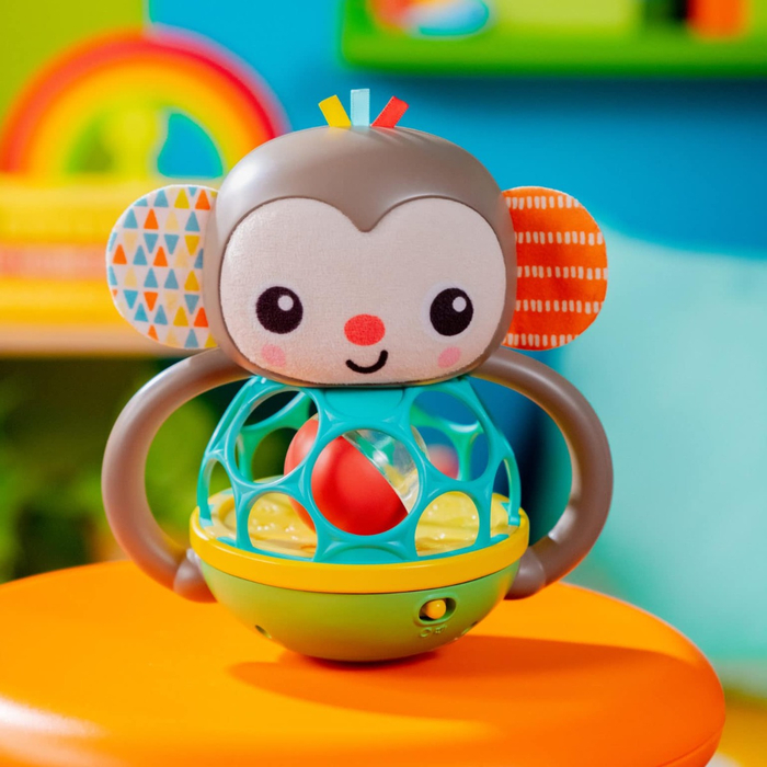 Oball - Grab & Giggle Monkey Rattle