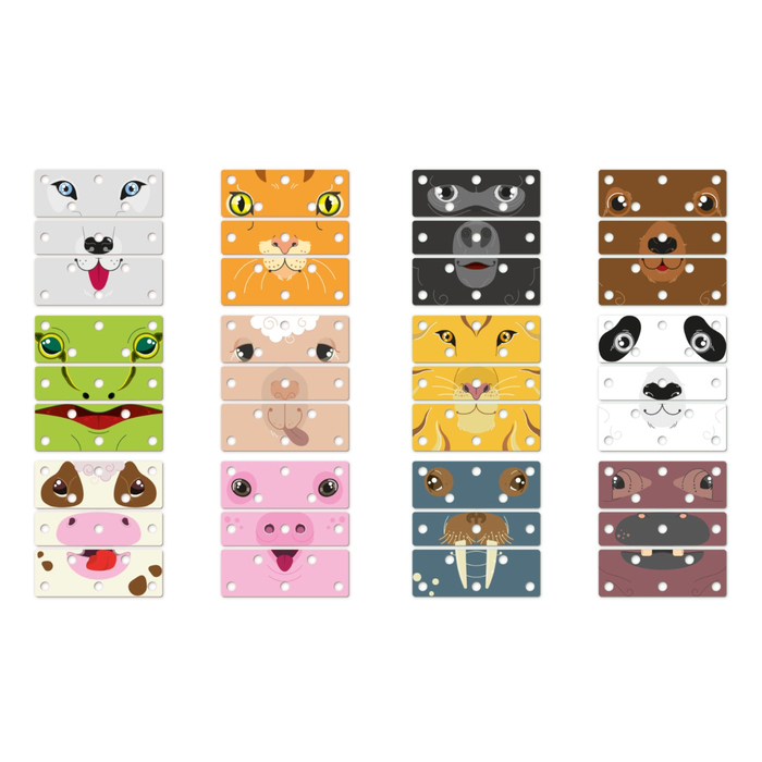 Guess the Animal Faces Puzzle