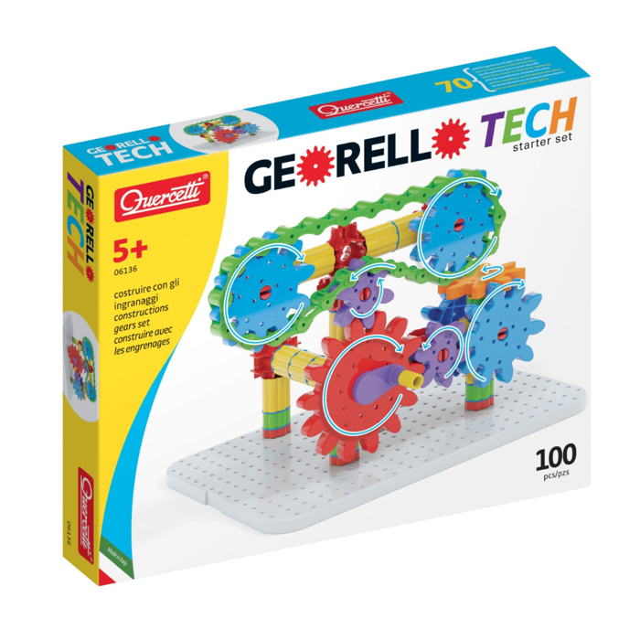 Georello Gear Construction - Starter Set, 100 pcs