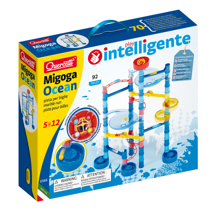 Quercetti Migoga Ocean Marble Run, 92 pcs