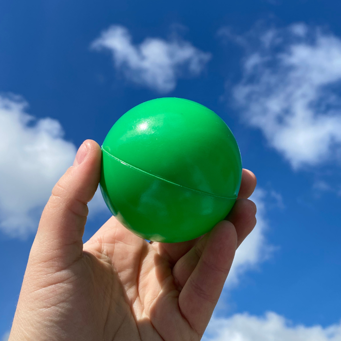 Ball Pit Balls Ø7 cm - Bright Green, 100 pcs