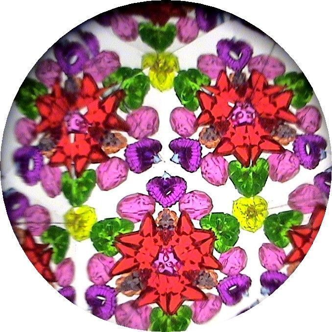 Kaleidoscope Ø5.3 cm, L: 18.5 cm
