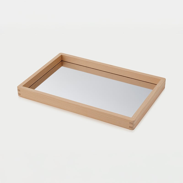 Wooden Mirror Tray - Small