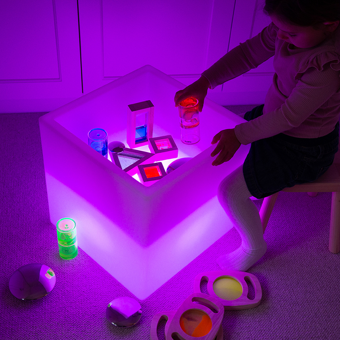 Sensory Glow Play Cube