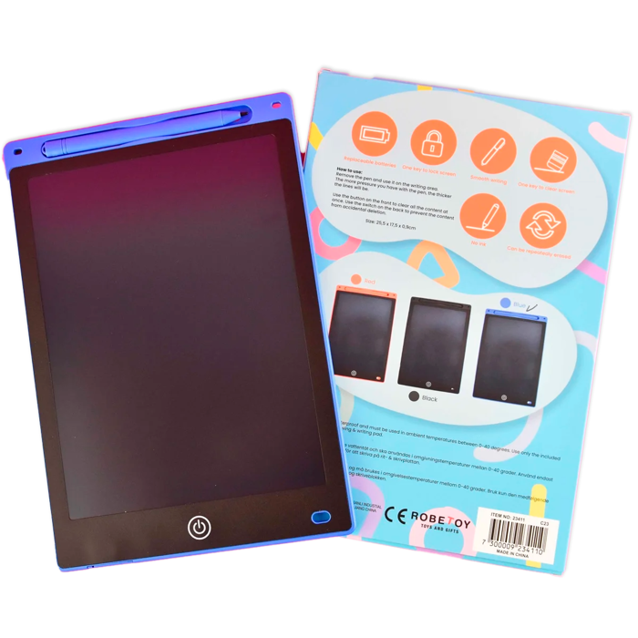 LCD Writing Tablet (asstd.), 1 pc