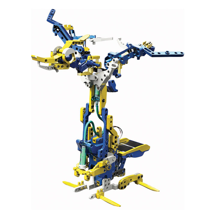 12-in-1 Solar/Hydraulic Construction Kit, 230 pcs
