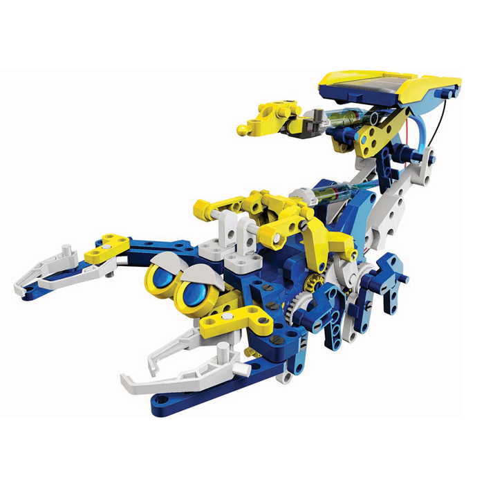 12-in-1 Solar/Hydraulic Construction Kit, 230 pcs