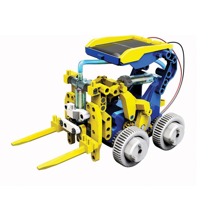 12-in-1 Solar/Hydraulic Construction Kit, 230 pcs