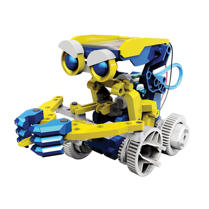 12-in-1 Solar/Hydraulic Construction Kit, 230 pcs