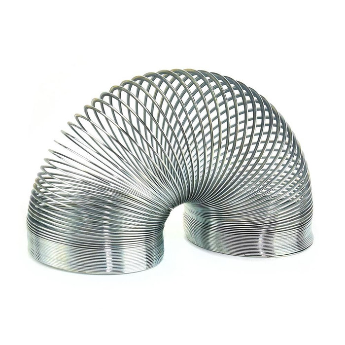 Coil Spring Toy - Metal, 7 cm