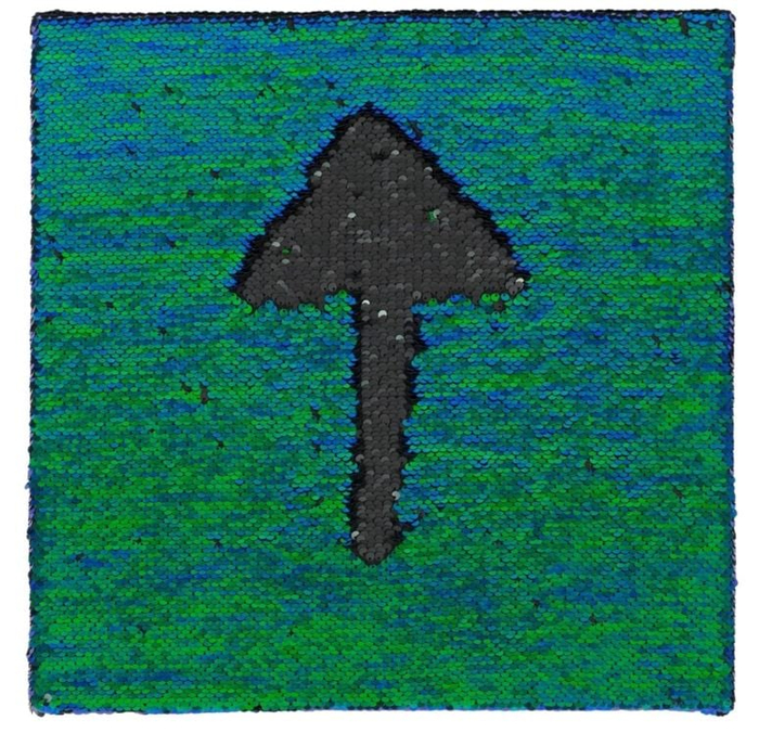 Sensory Sequin Panel - Blue/Green
