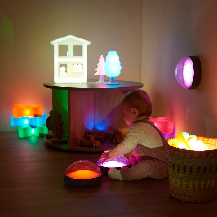 Interactive Recordable Light-Up Domes, 4 pcs