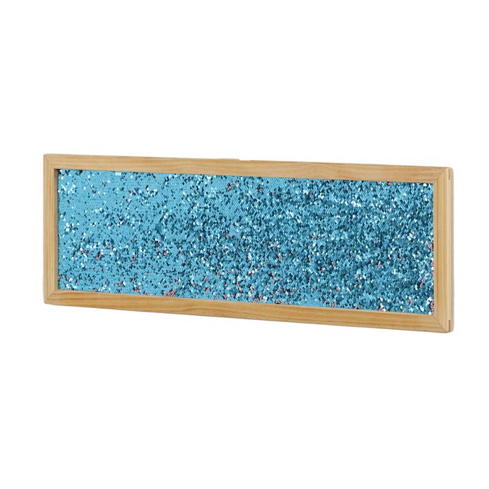 Mark Making Sequin Long Board - Blue/Pink, 1 pc