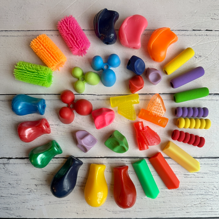 Pencil Grips, 33 pcs