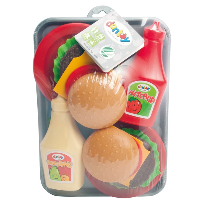 Burger Play Set, 17 pcs