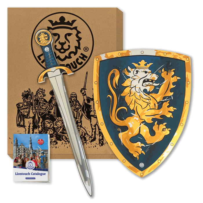 Knight Sword & Shield Set - Noble Knight (Blue)