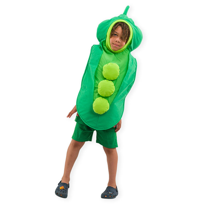 Pea Pod Costume, Size 3-7 yrs