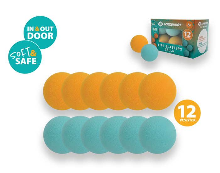 Fire Blasters Accessories - Balls, 12 pcs